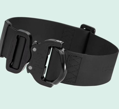 Viper Biothane Tactical Dog Collar with Cobra Buckle (1.75" Wide)