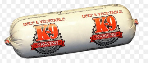 K9 Kraving Dog Food Patty Roll (1lb)