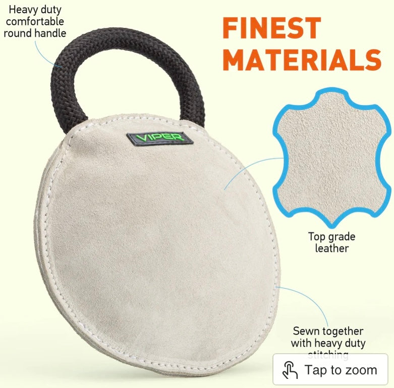 Viper Leather Round Beginner Bite Pillow