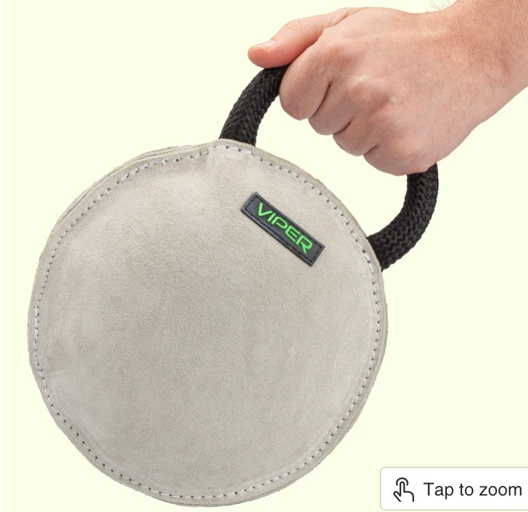 Viper Leather Round Beginner Bite Pillow