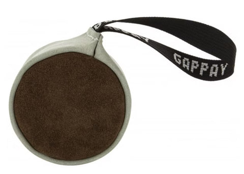 LEATHER BALL 11CM WITH LOOP