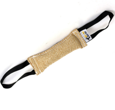 10” long Jute Dog Tug