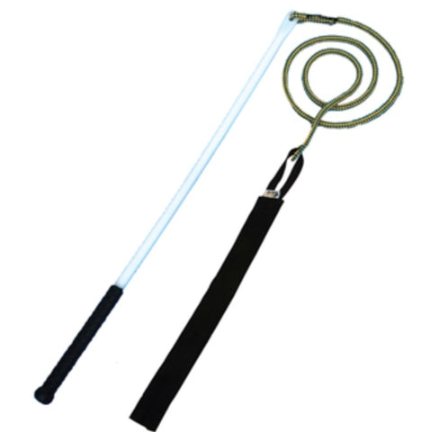 Leather Shamee Tug on a Stick