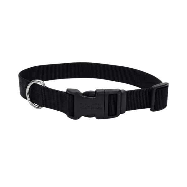 Coastal Adjustable Dog Collar with Plastic Buckle