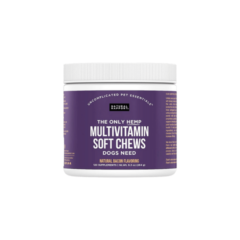Natural Rapport – The Only Multivitamin Soft Chews Dogs Need – Natural Duck & Tuna Flavoring – 9.3 oz (264 g)