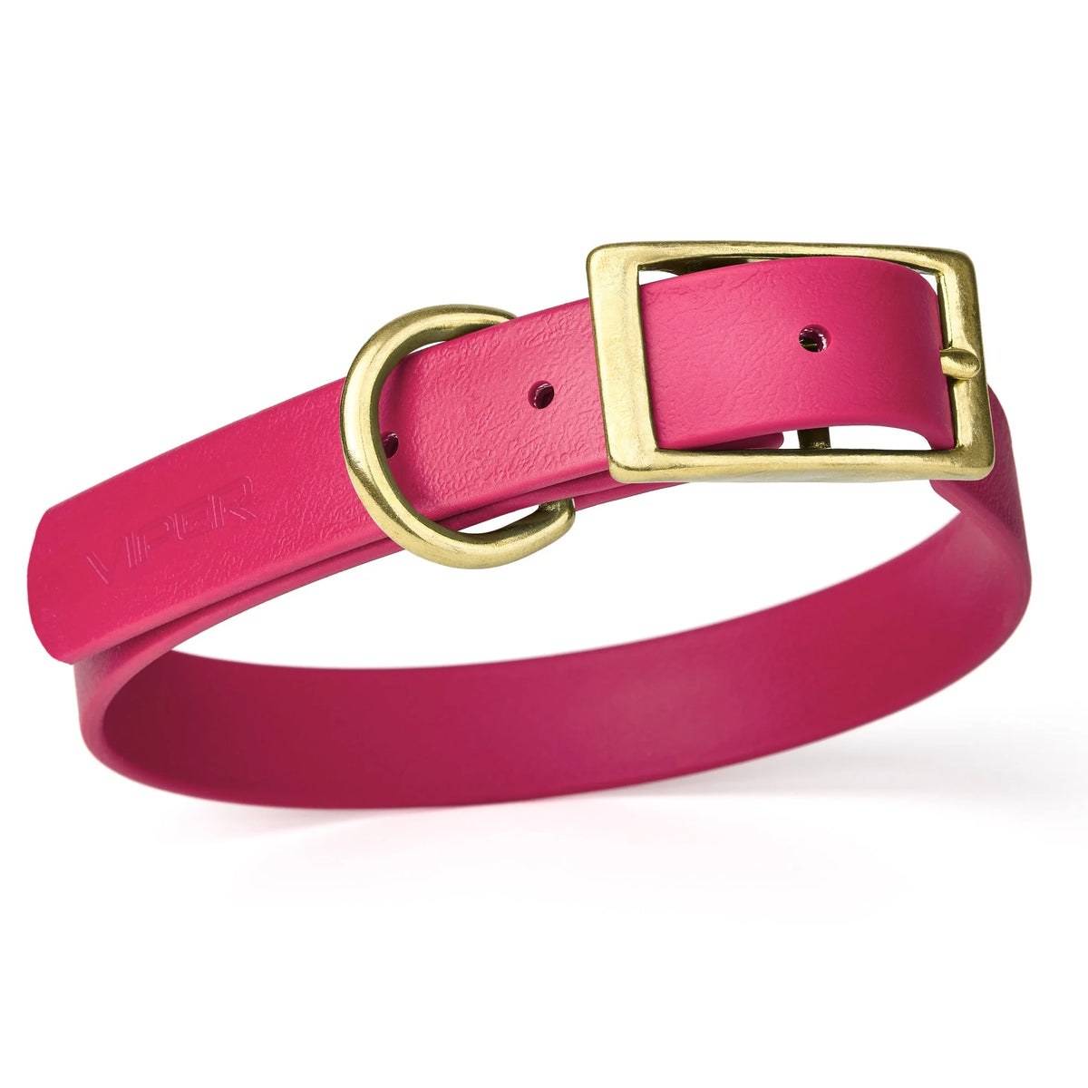 Viper Biothane Waterproof Collar with Brass Hardware